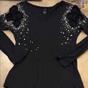 Embellished long sleeve